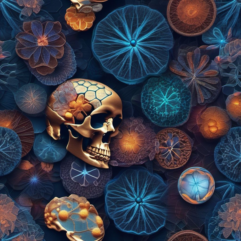 Opioid abuse digital illustration