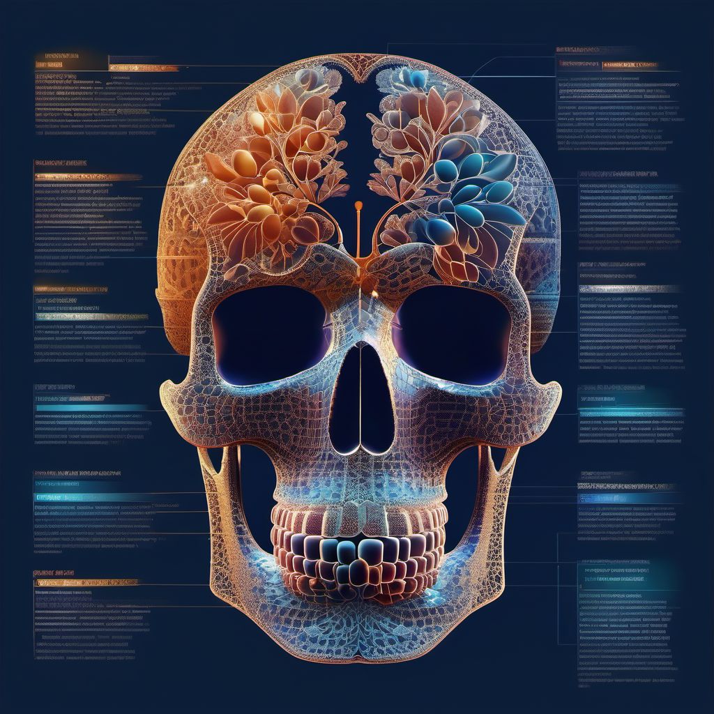 Opioid use, unspecified digital illustration