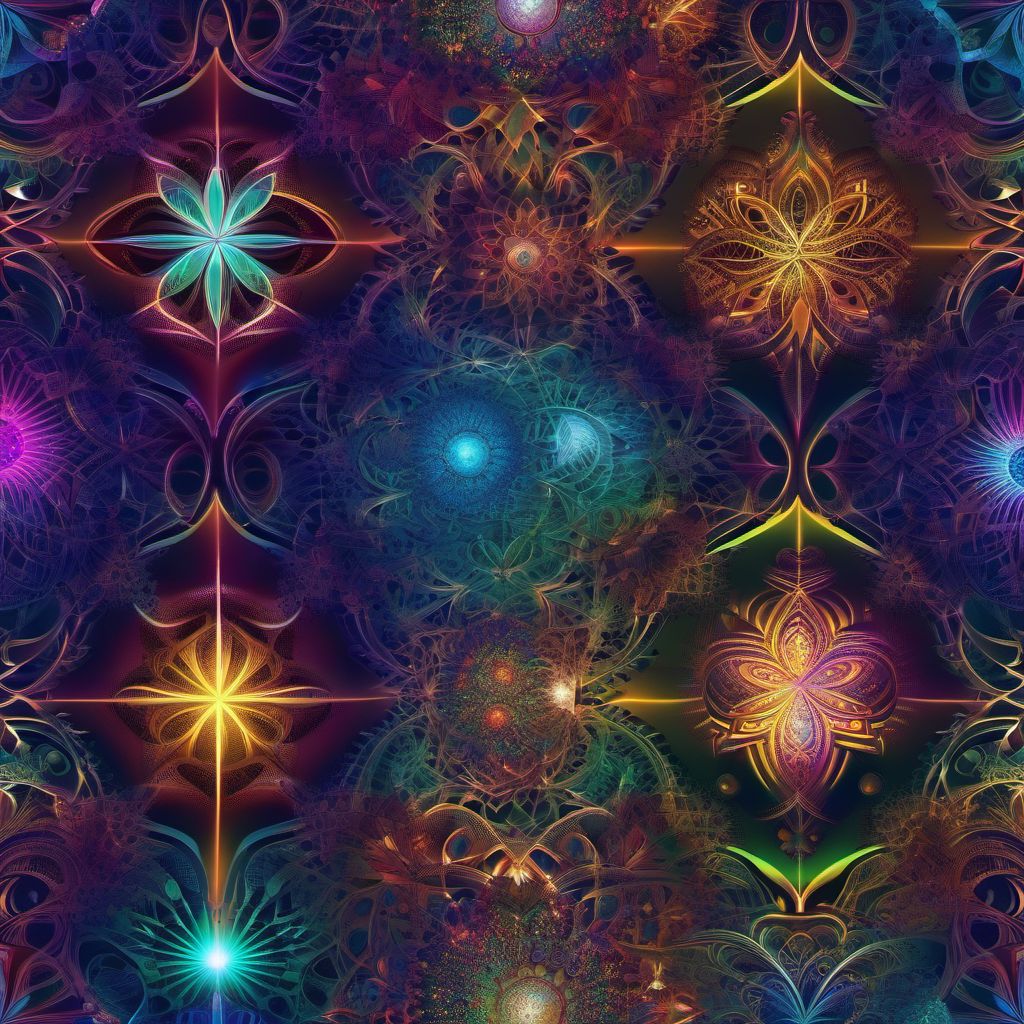 Hallucinogen use, unspecified with intoxication digital illustration