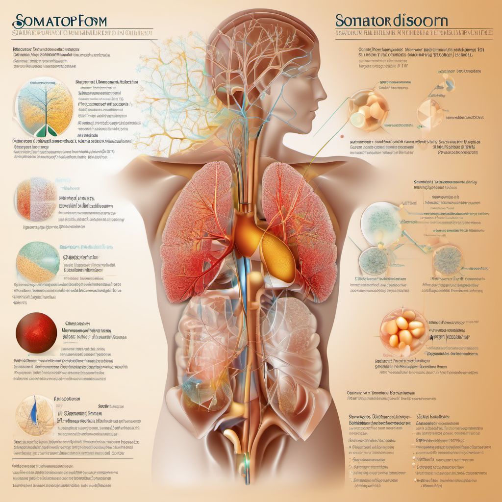 Other somatoform disorders digital illustration