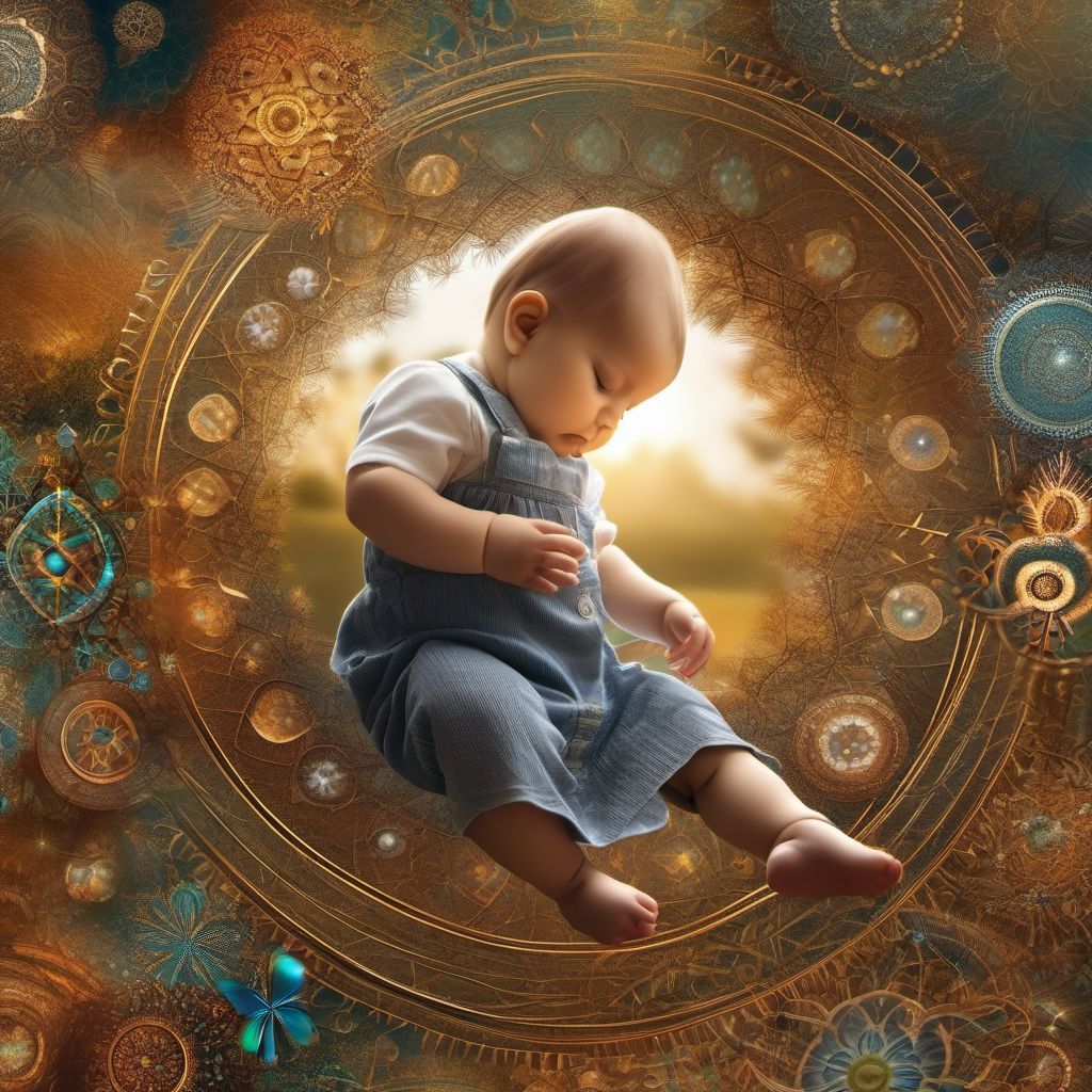 Pica of infancy and childhood digital illustration