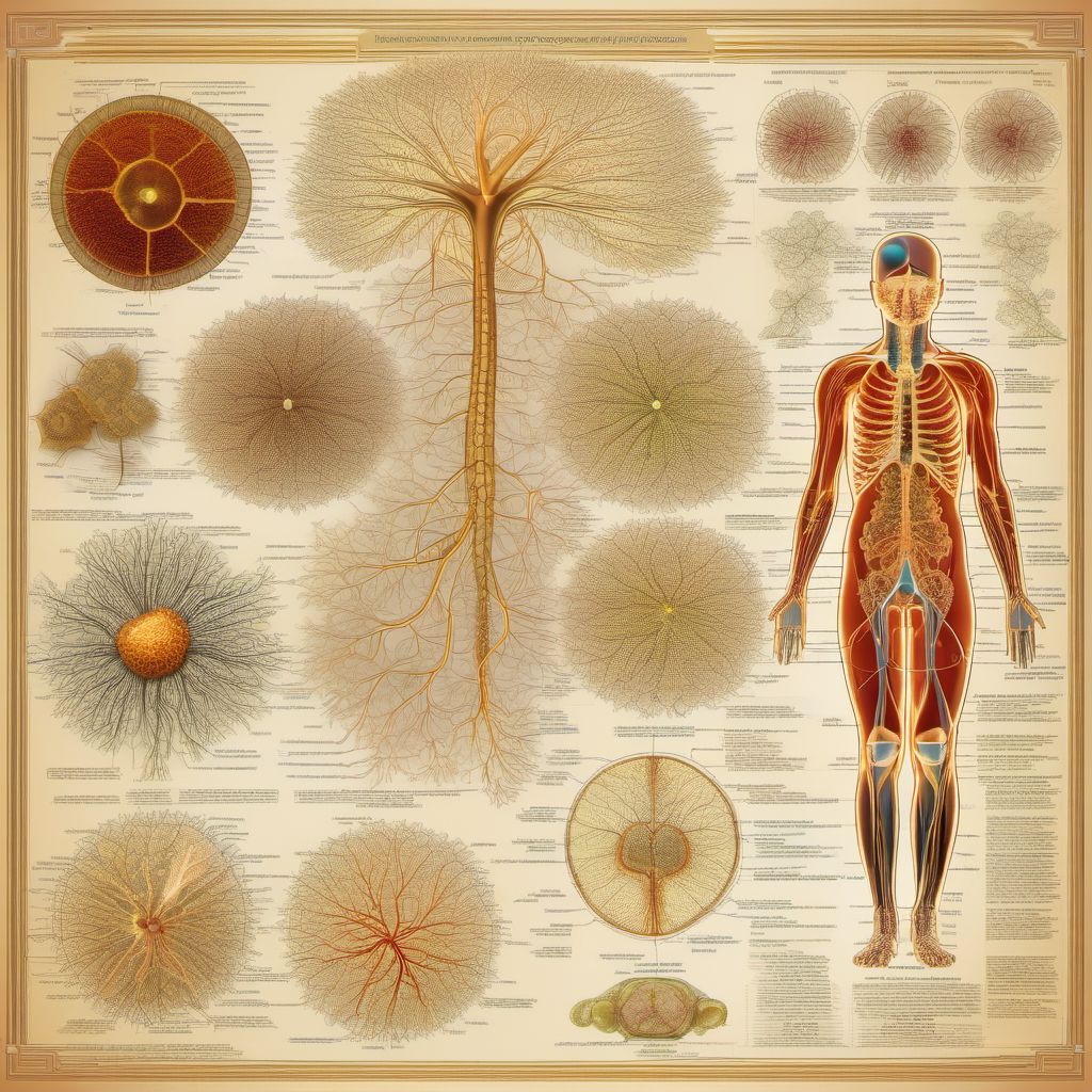 Other degenerative disorders of nervous system in diseases classified elsewhere digital illustration