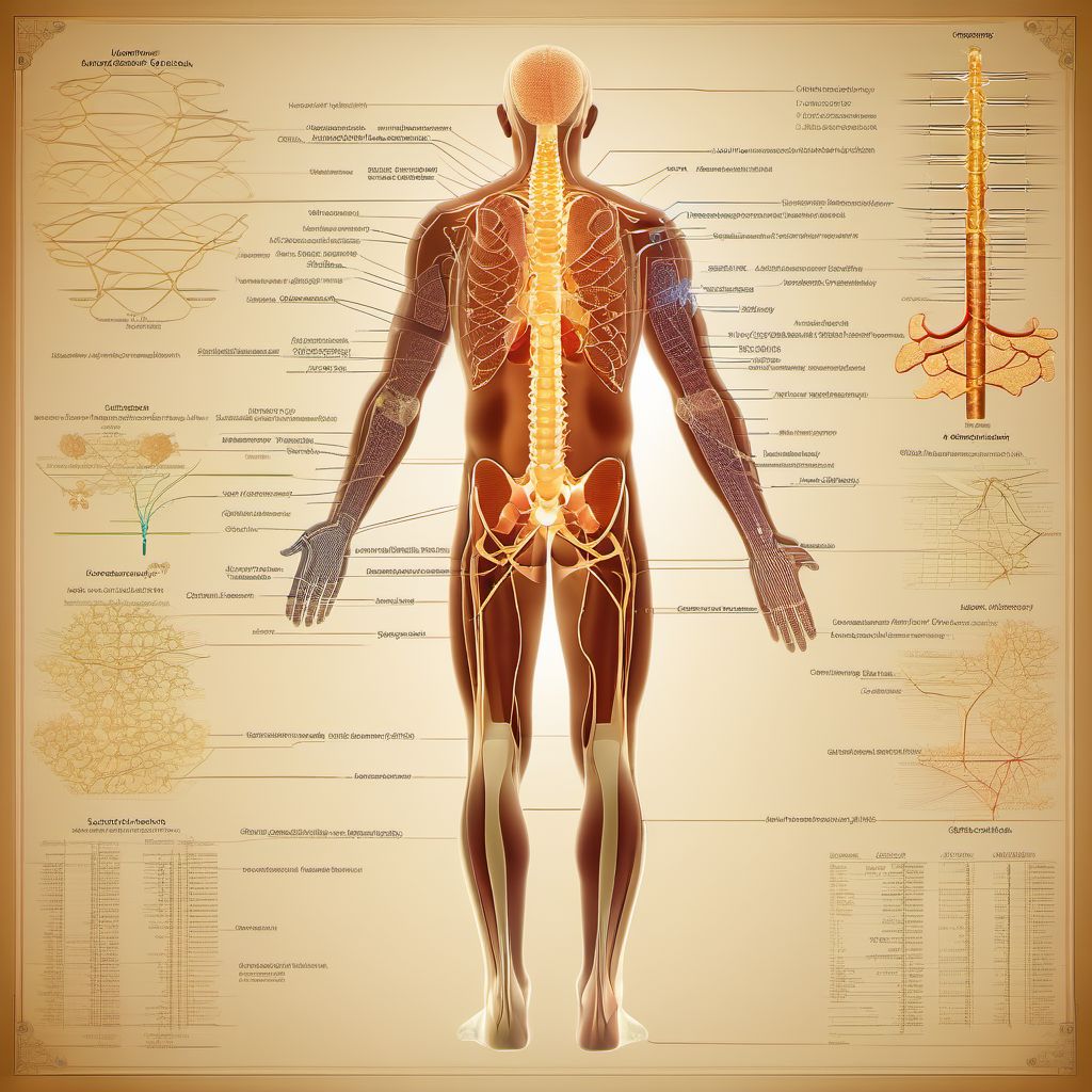 Other specified mononeuropathies of lower limb digital illustration