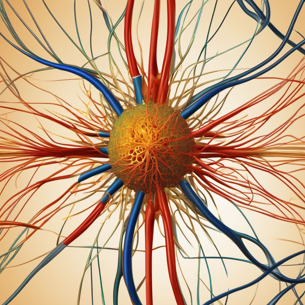 Disorder of central nervous system, unspecified digital illustration