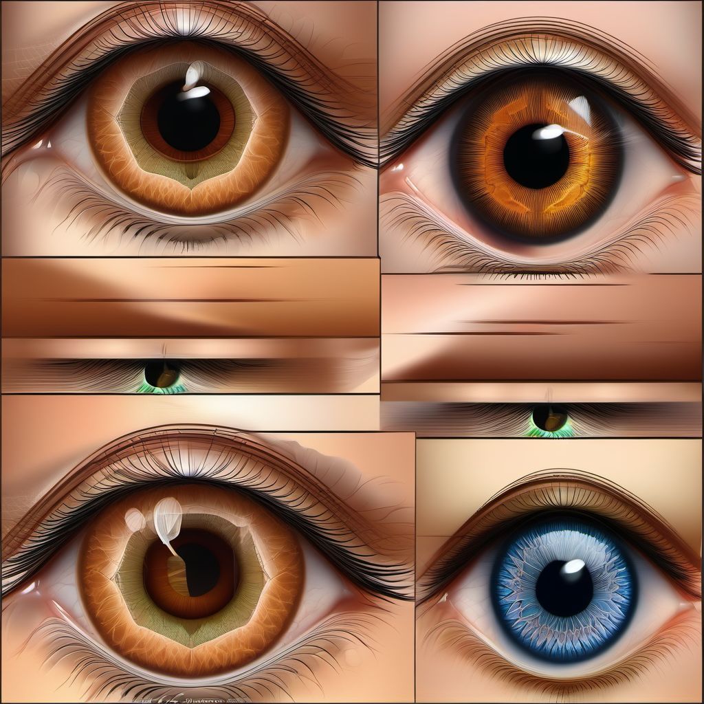 Other disorders of lacrimal system digital illustration