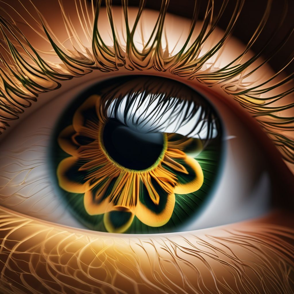 Other specified cataract digital illustration