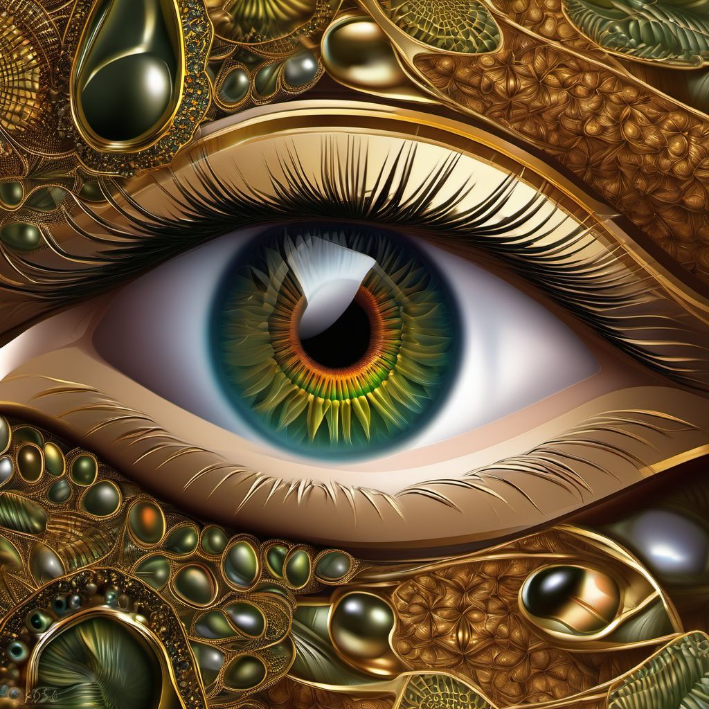 Other and unspecified heterotropia digital illustration