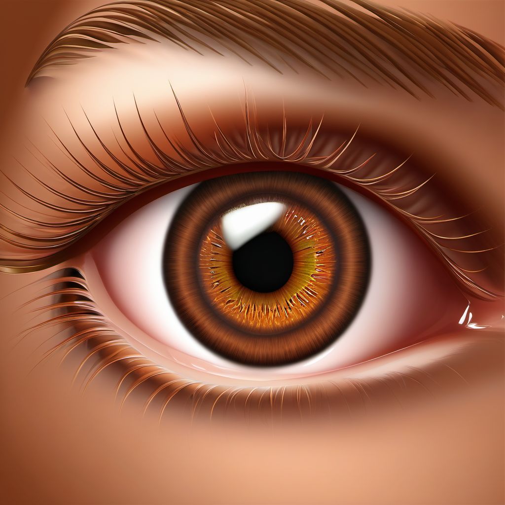 Brown's sheath syndrome digital illustration