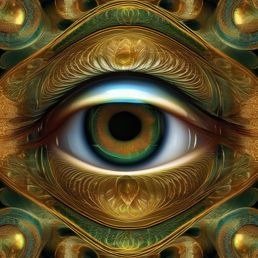 Diplopia digital illustration