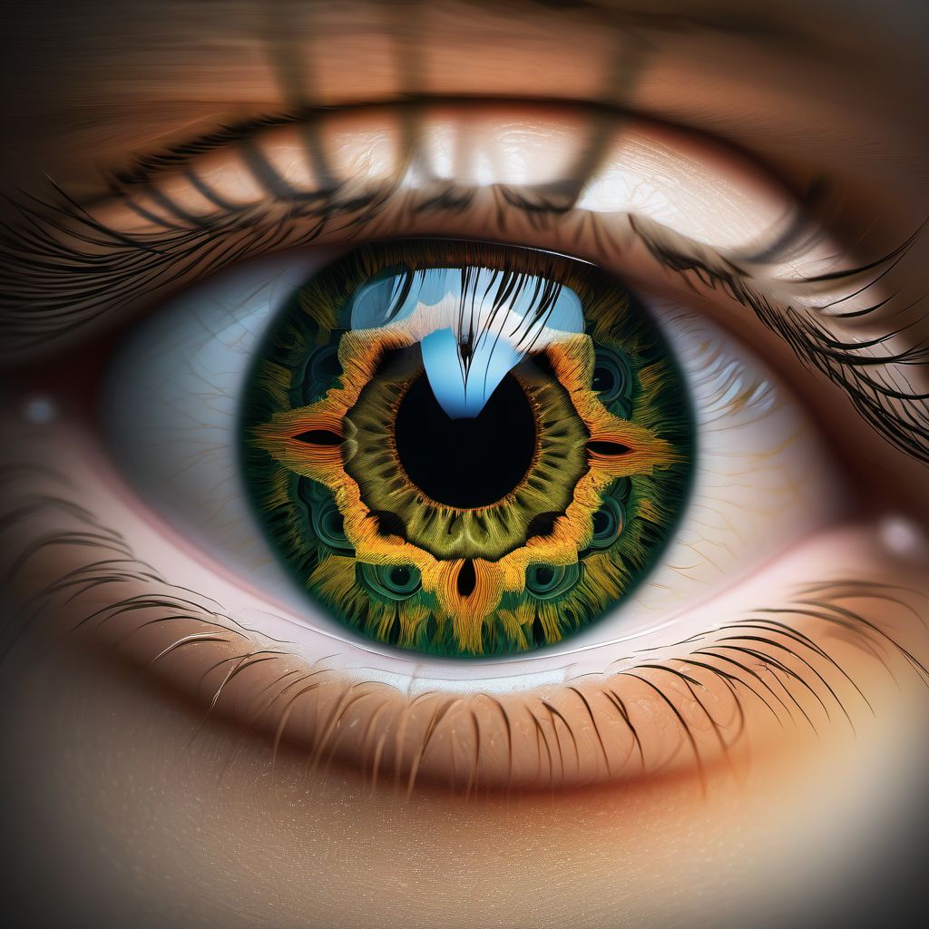 Anomalies of pupillary function digital illustration