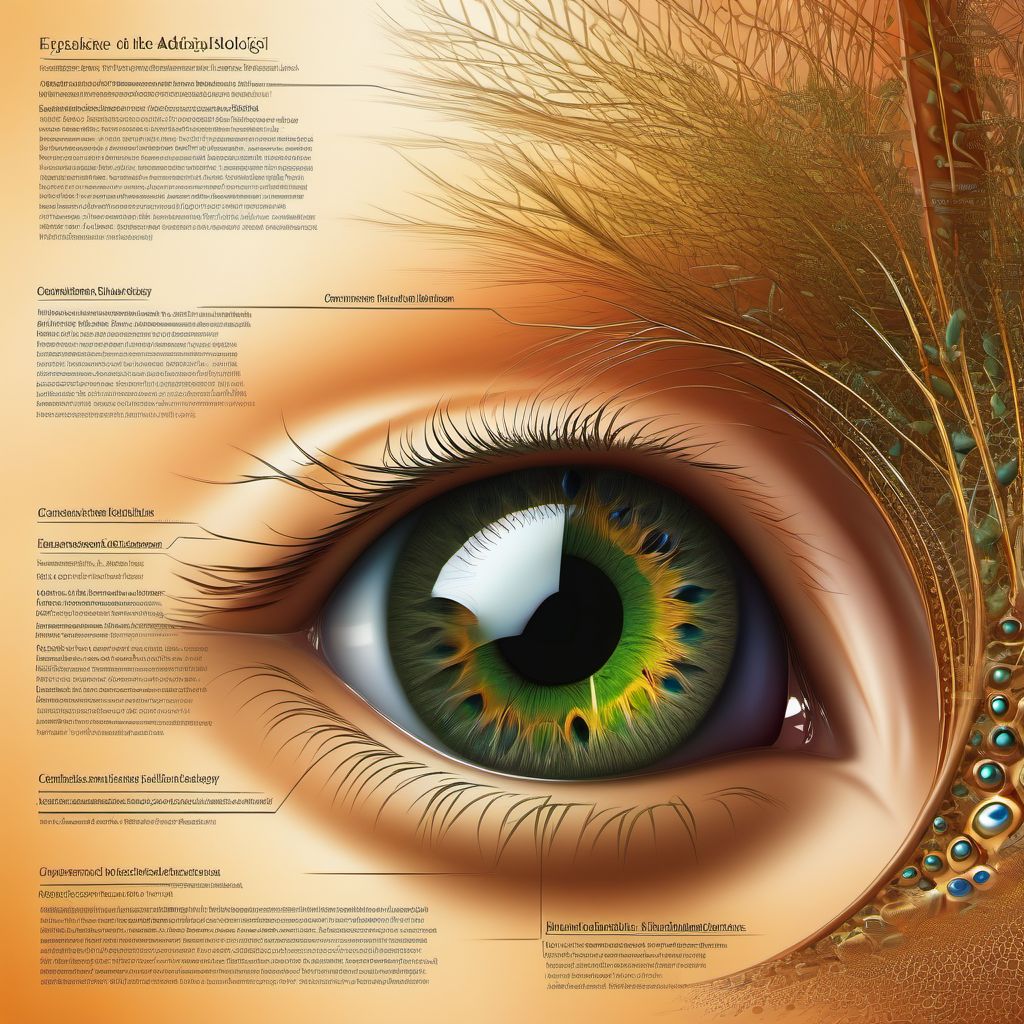 Other postprocedural complications and disorders of eye and adnexa, not elsewhere classified digital illustration