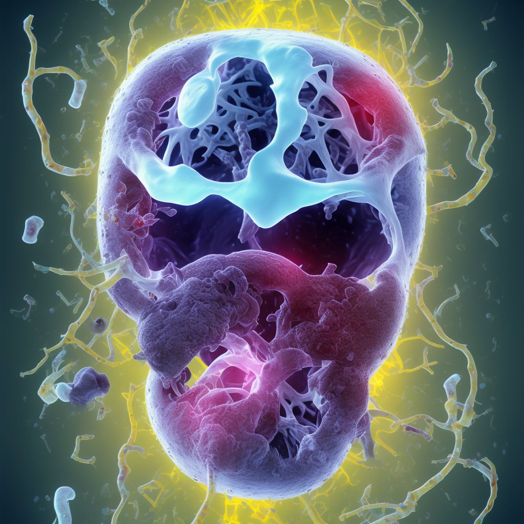 Hemorrhagic otitis externa digital illustration