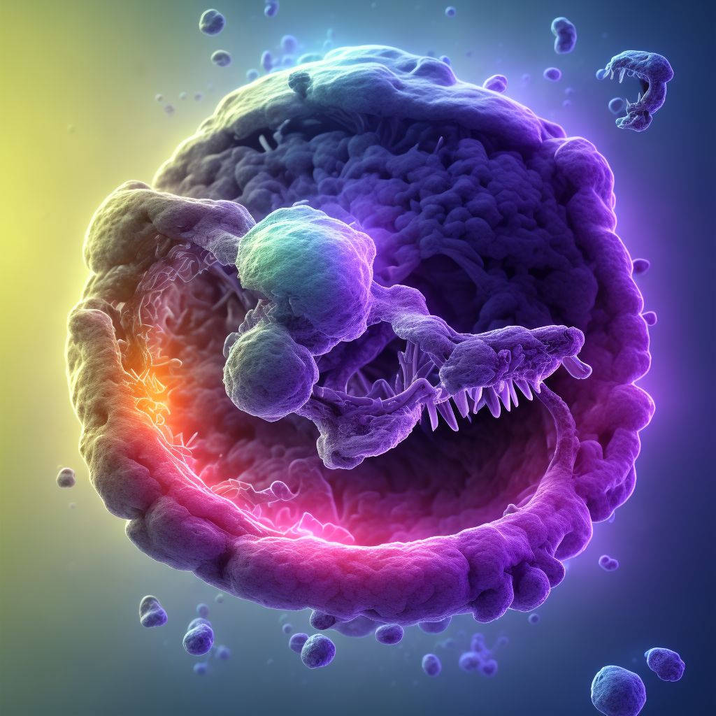 Nontraumatic intracranial hemorrhage, unspecified digital illustration