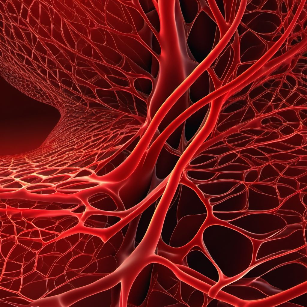 Peripheral vascular disease, unspecified digital illustration