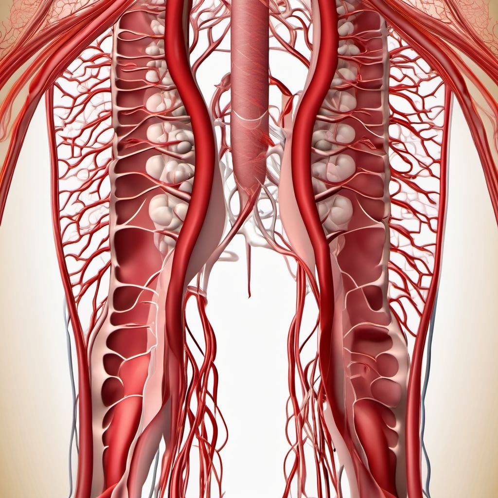 Other venous embolism and thrombosis digital illustration