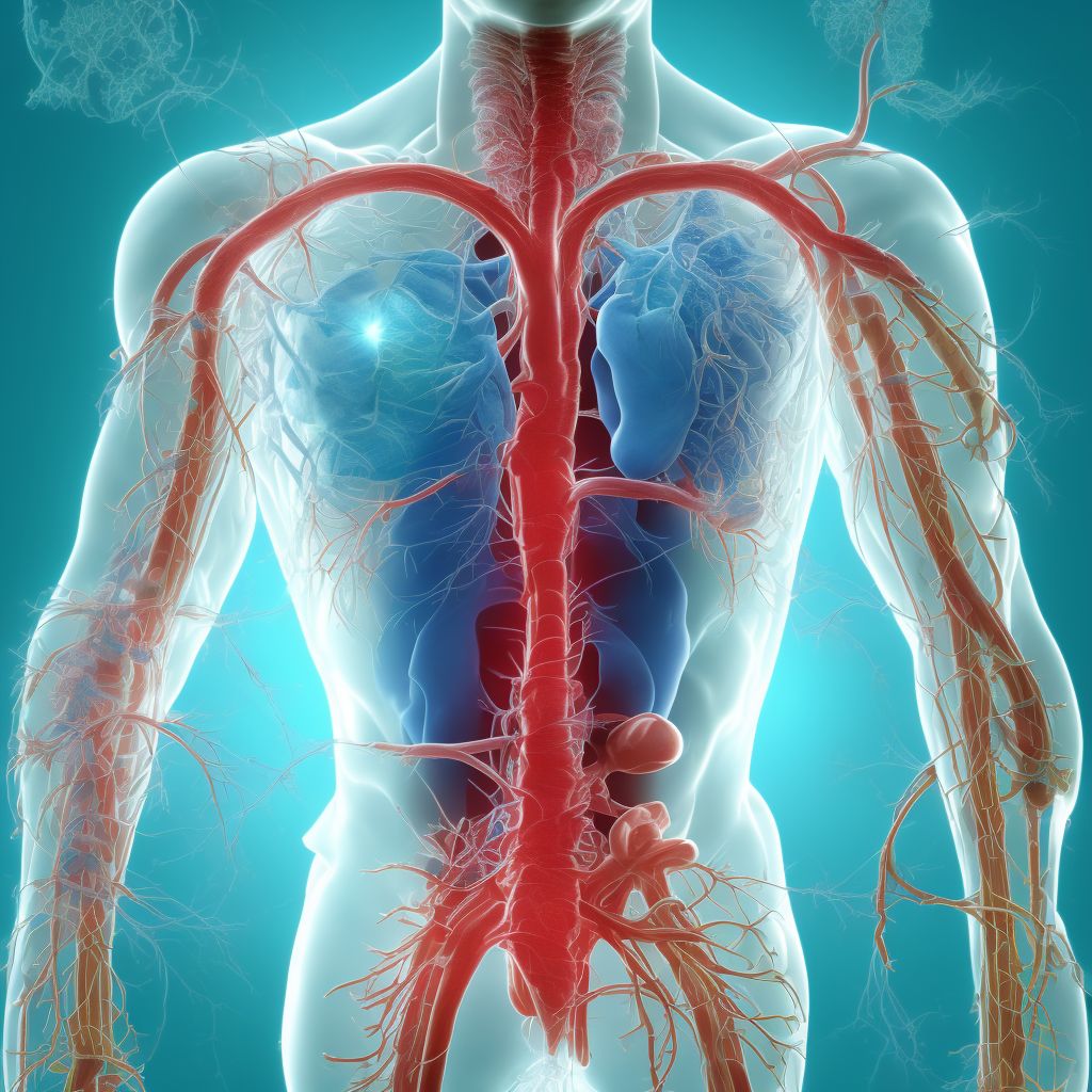 Other intraoperative and postprocedural complications and disorders of the circulatory system, not elsewhere classified digital illustration