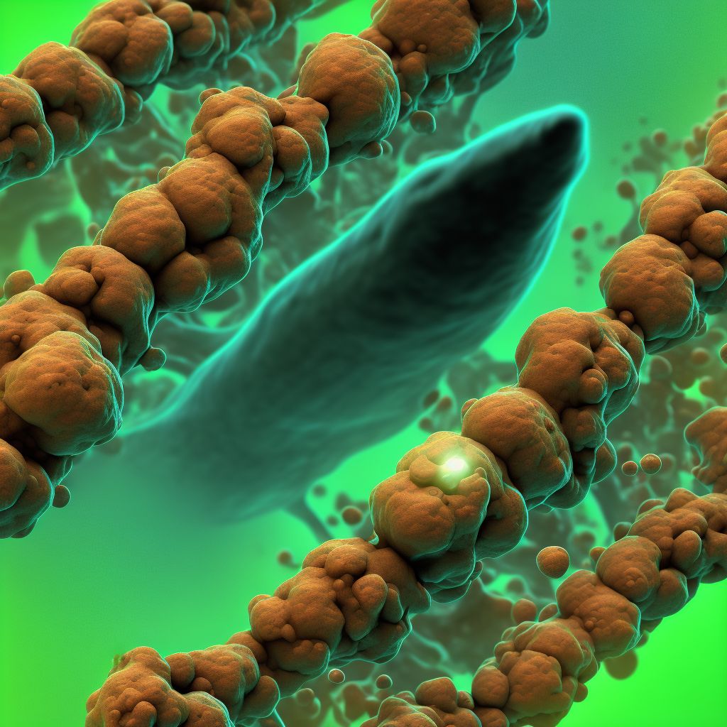 Nodules of vocal cords digital illustration