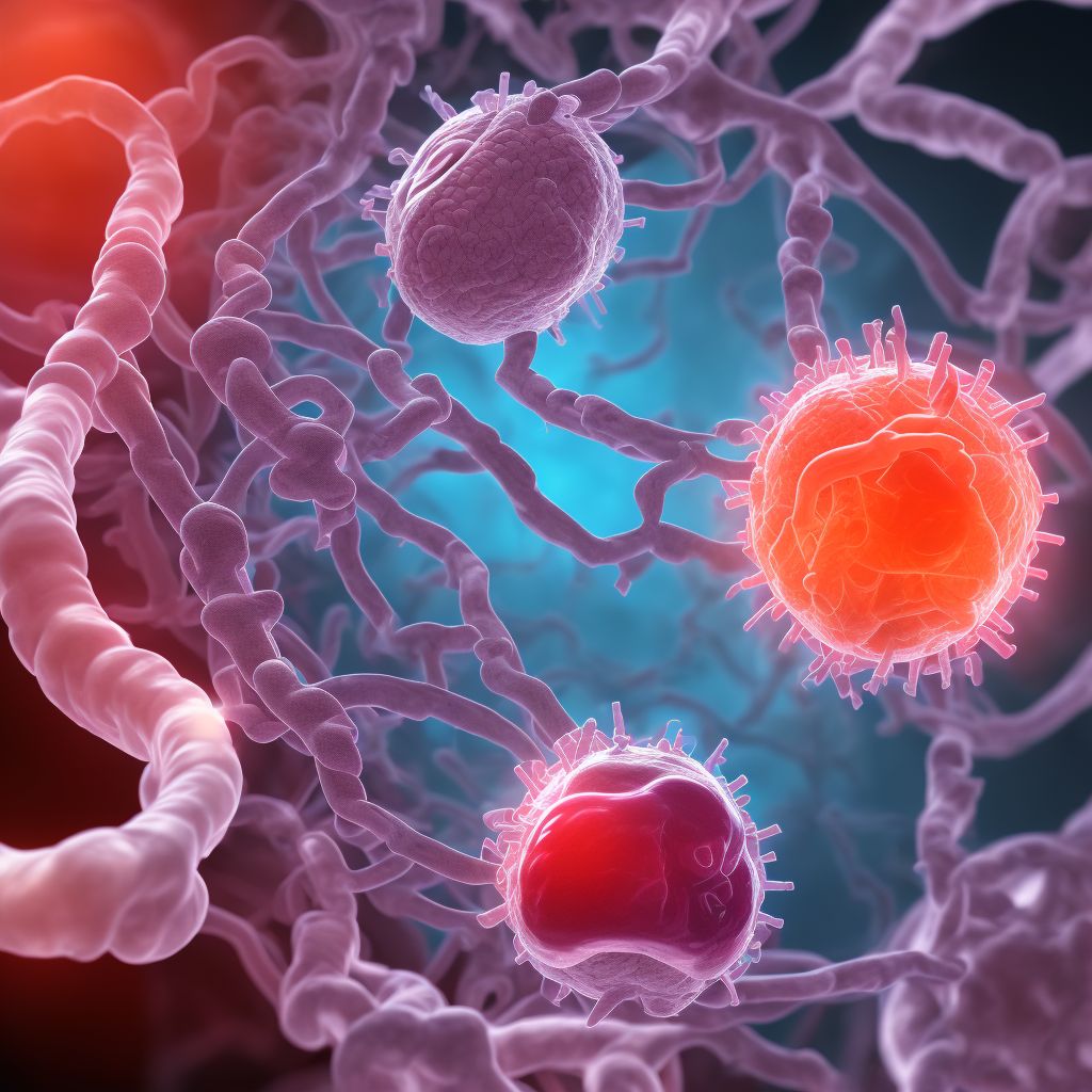 Intraoperative hemorrhage and hematoma of a respiratory system organ or structure complicating a procedure digital illustration