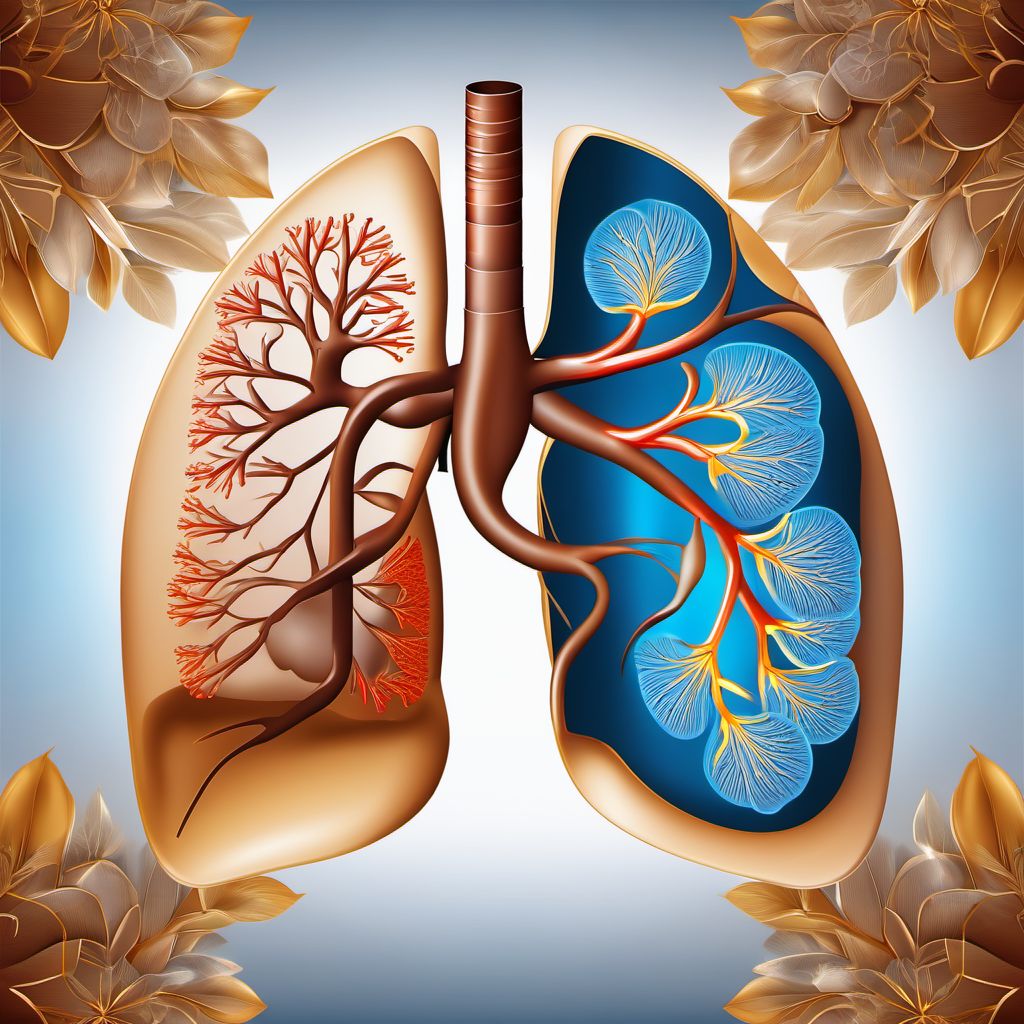 Other postprocedural complications and disorders of respiratory system, not elsewhere classified digital illustration