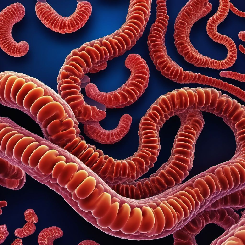 Microscopic colitis digital illustration