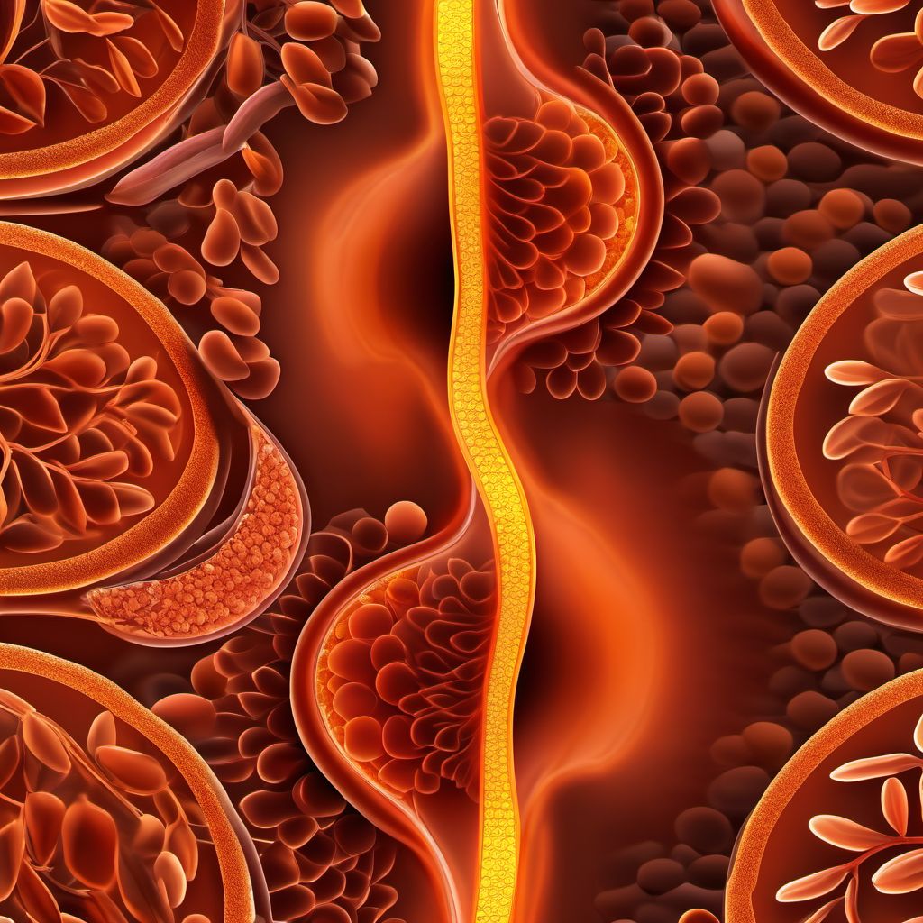 Other acute pancreatitis digital illustration