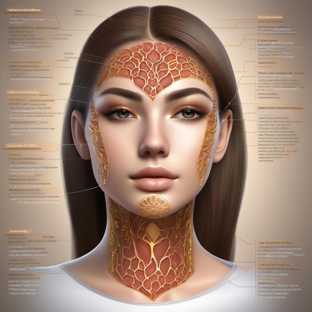 Other specified disorders of the skin and subcutaneous tissue digital illustration