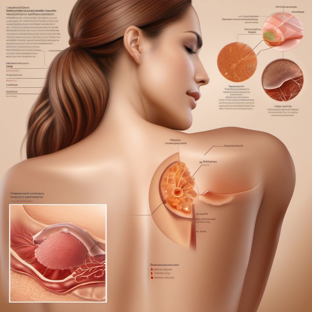 Other disorders of skin and subcutaneous tissue in diseases classified elsewhere digital illustration