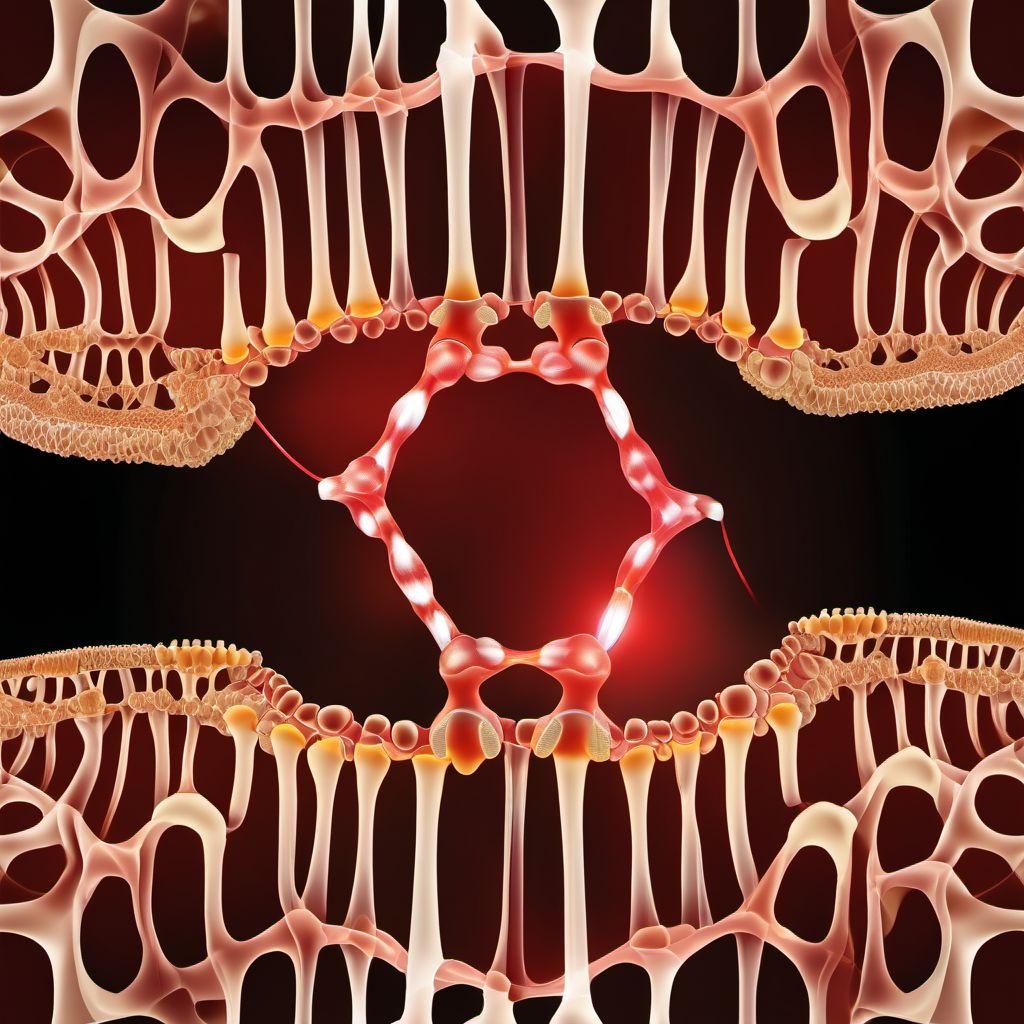 Dental alveolar anomalies digital illustration