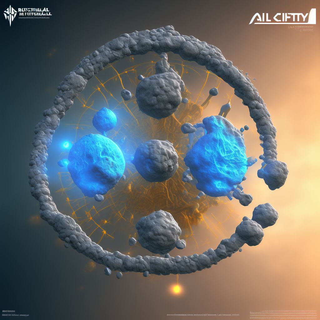 Recurrent atlantoaxial dislocation with myelopathy digital illustration