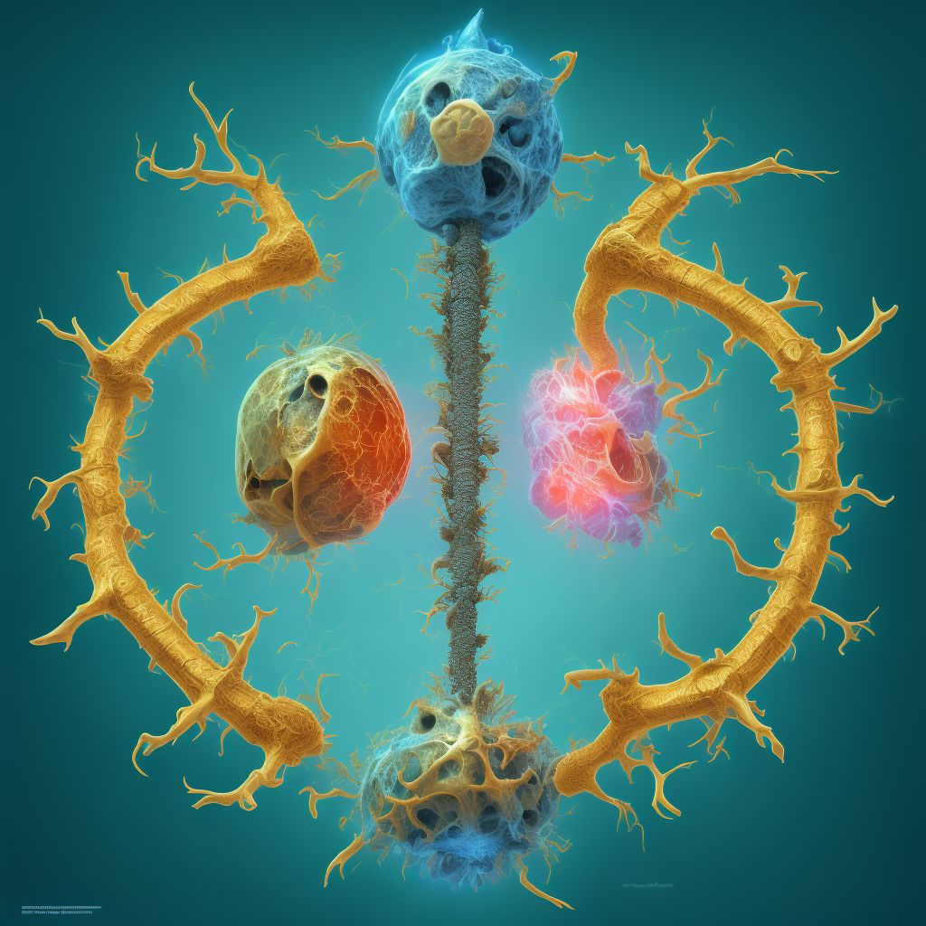 Collapsed vertebra, not elsewhere classified, occipito-atlanto-axial region digital illustration