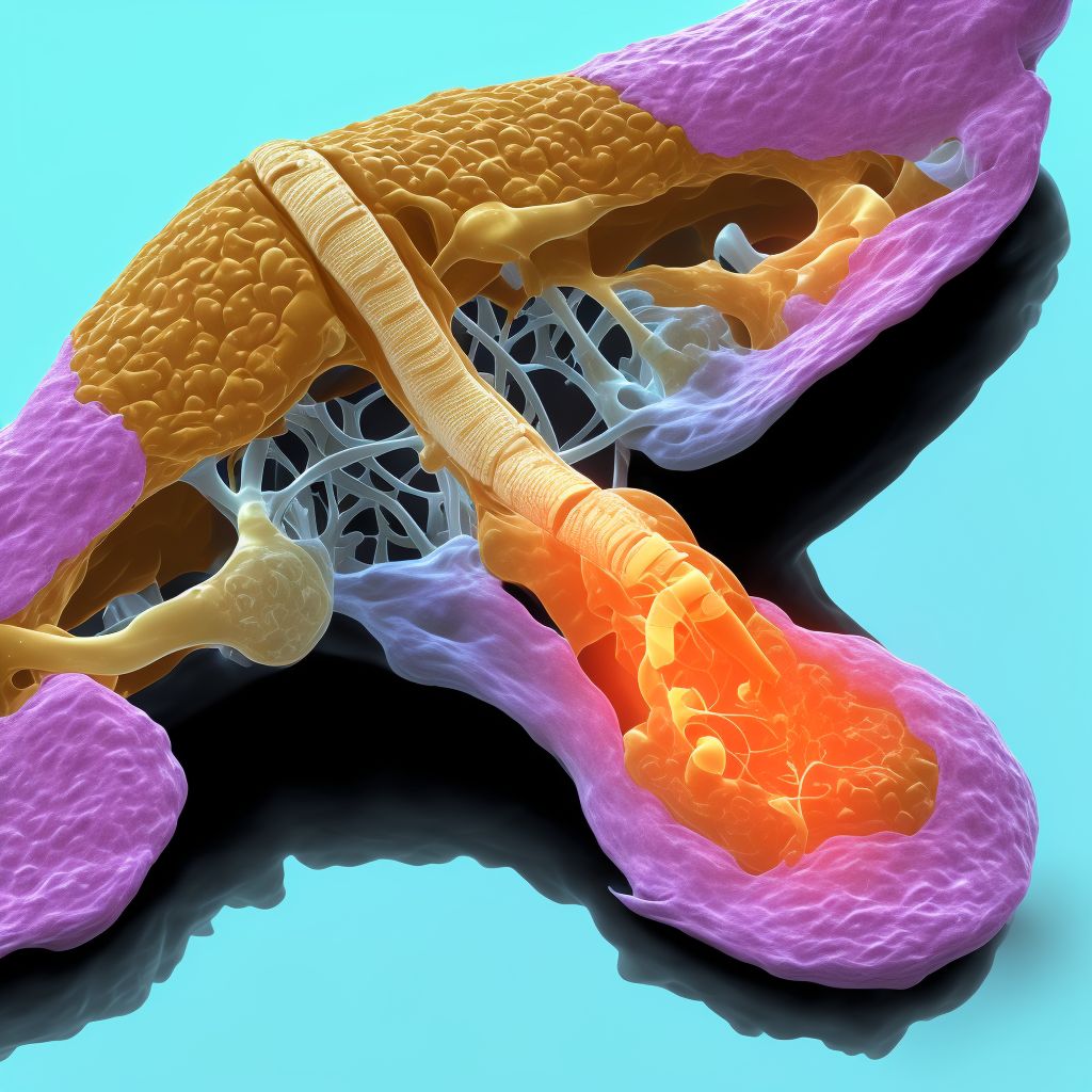 Calcaneal spur digital illustration