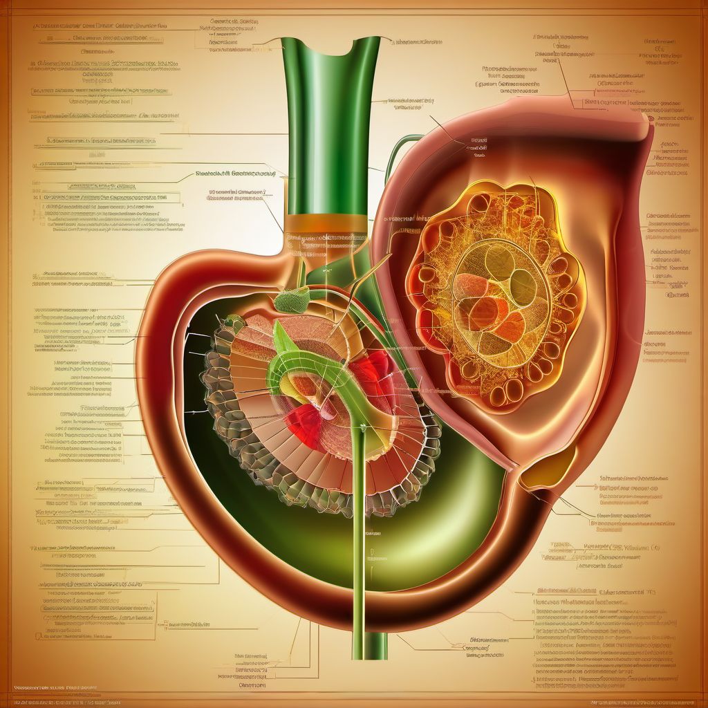 Calculus of urinary tract in diseases classified elsewhere digital illustration