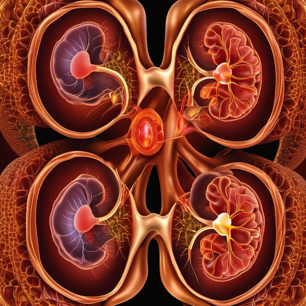 Other disorders of kidney and ureter, not elsewhere classified digital illustration