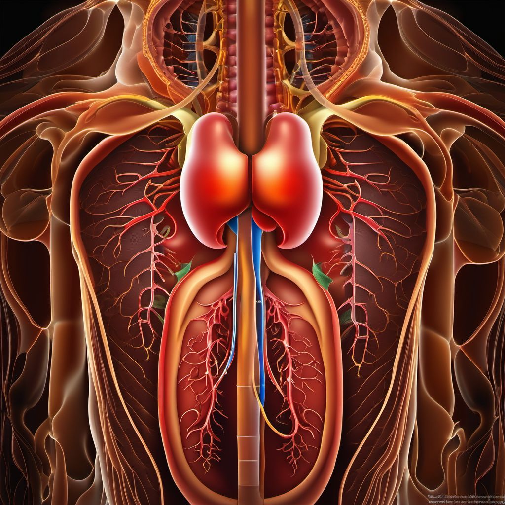 Disorder of urinary system, unspecified digital illustration