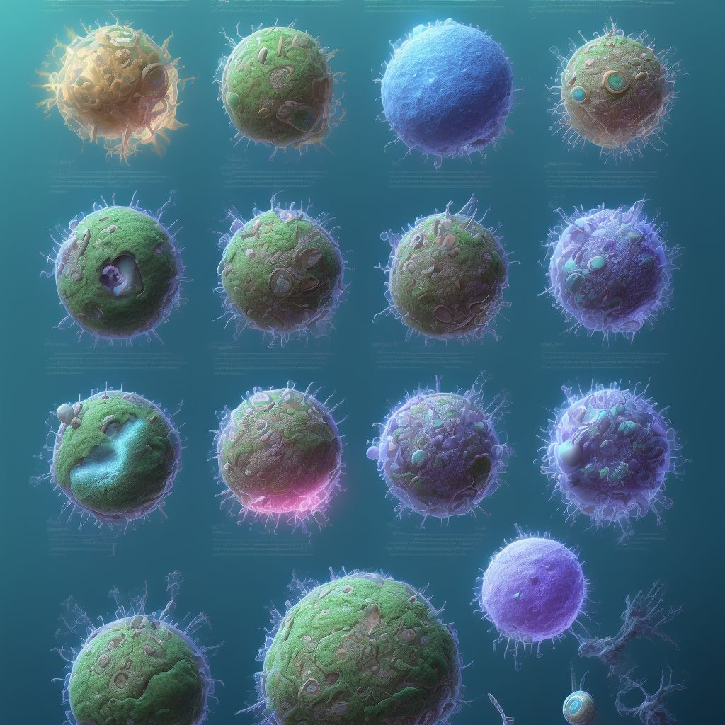 Diseases of Bartholin's gland digital illustration