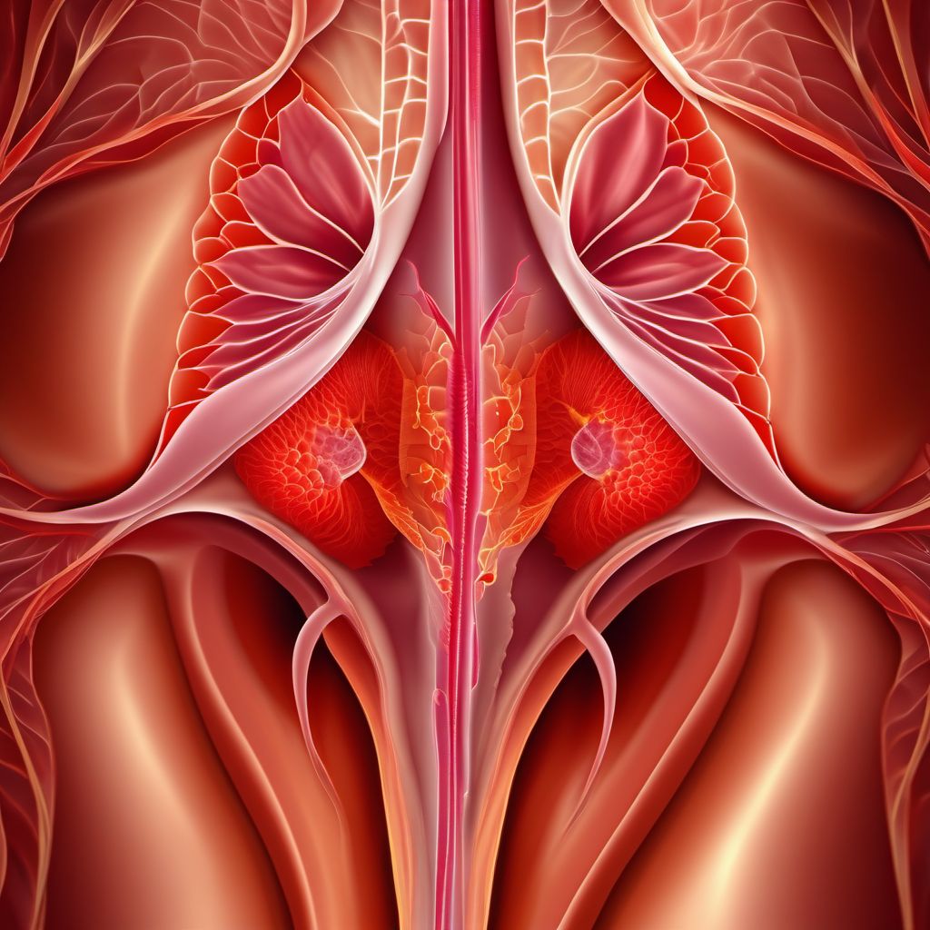 Other inflammation of vagina and vulva digital illustration