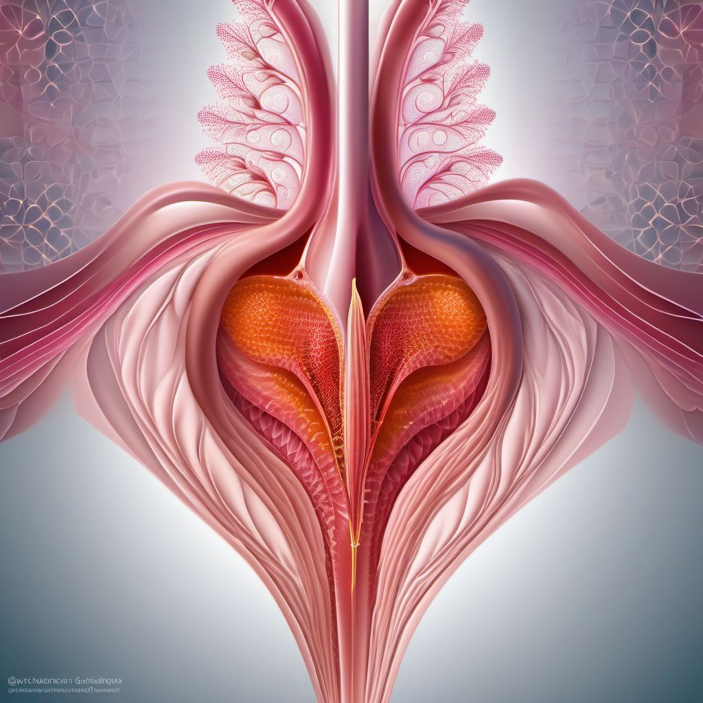 Other specified inflammation of vagina and vulva digital illustration