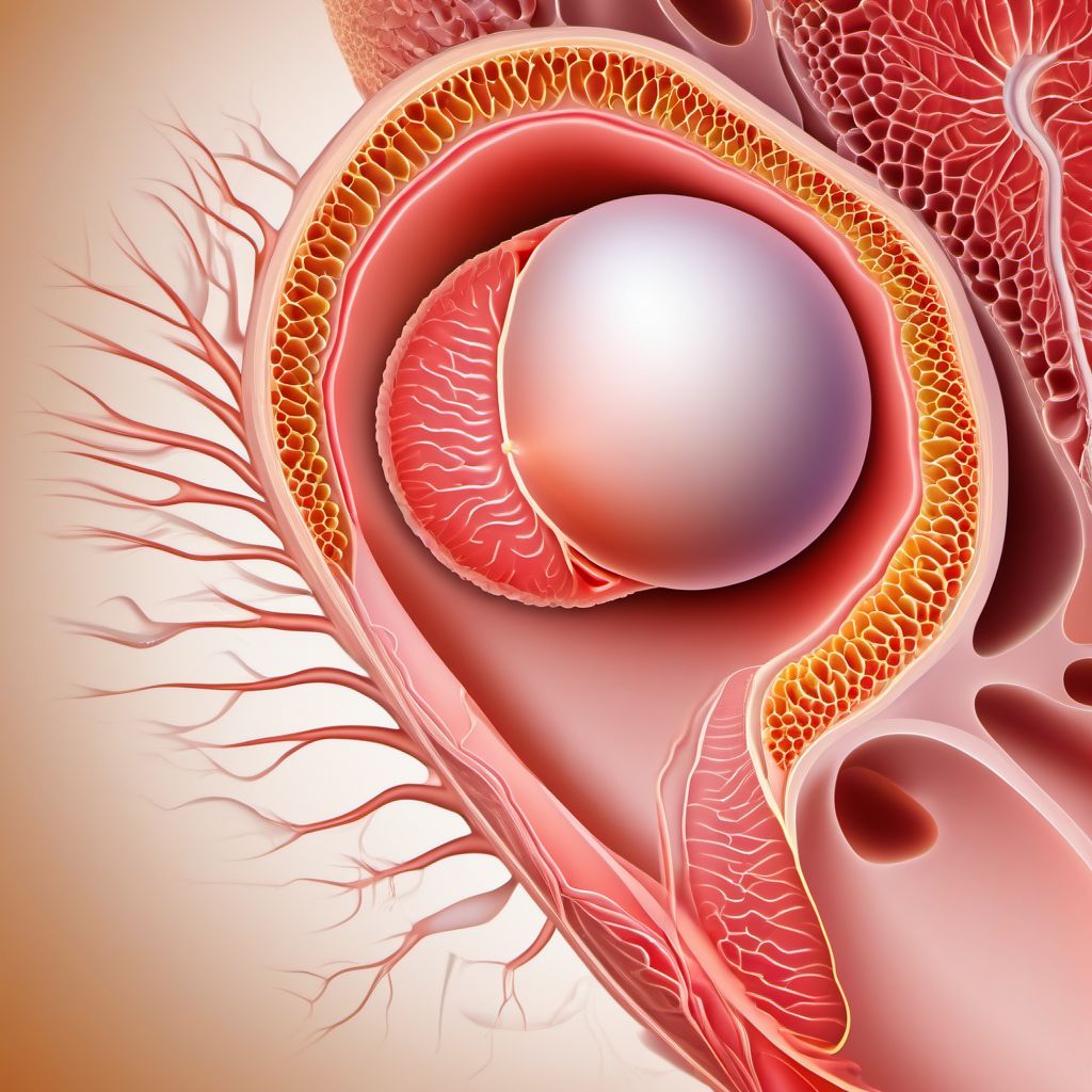 Noninflammatory disorder of ovary, fallopian tube and broad ligament, unspecified digital illustration