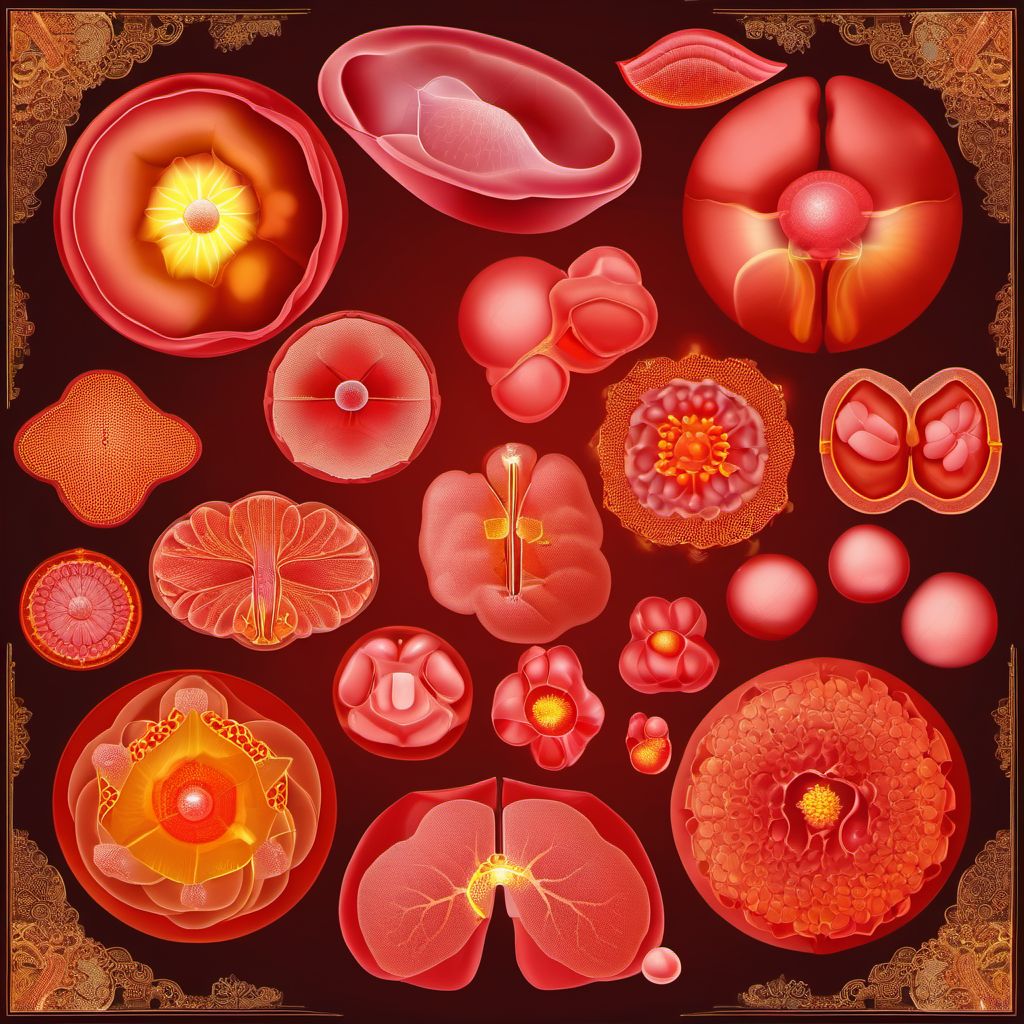 Other noninflammatory disorders of uterus, except cervix digital illustration