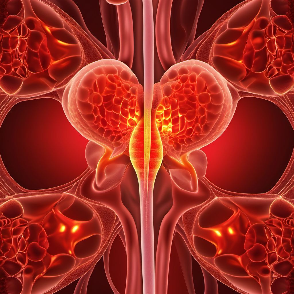 Noninflammatory disorder of uterus, unspecified digital illustration