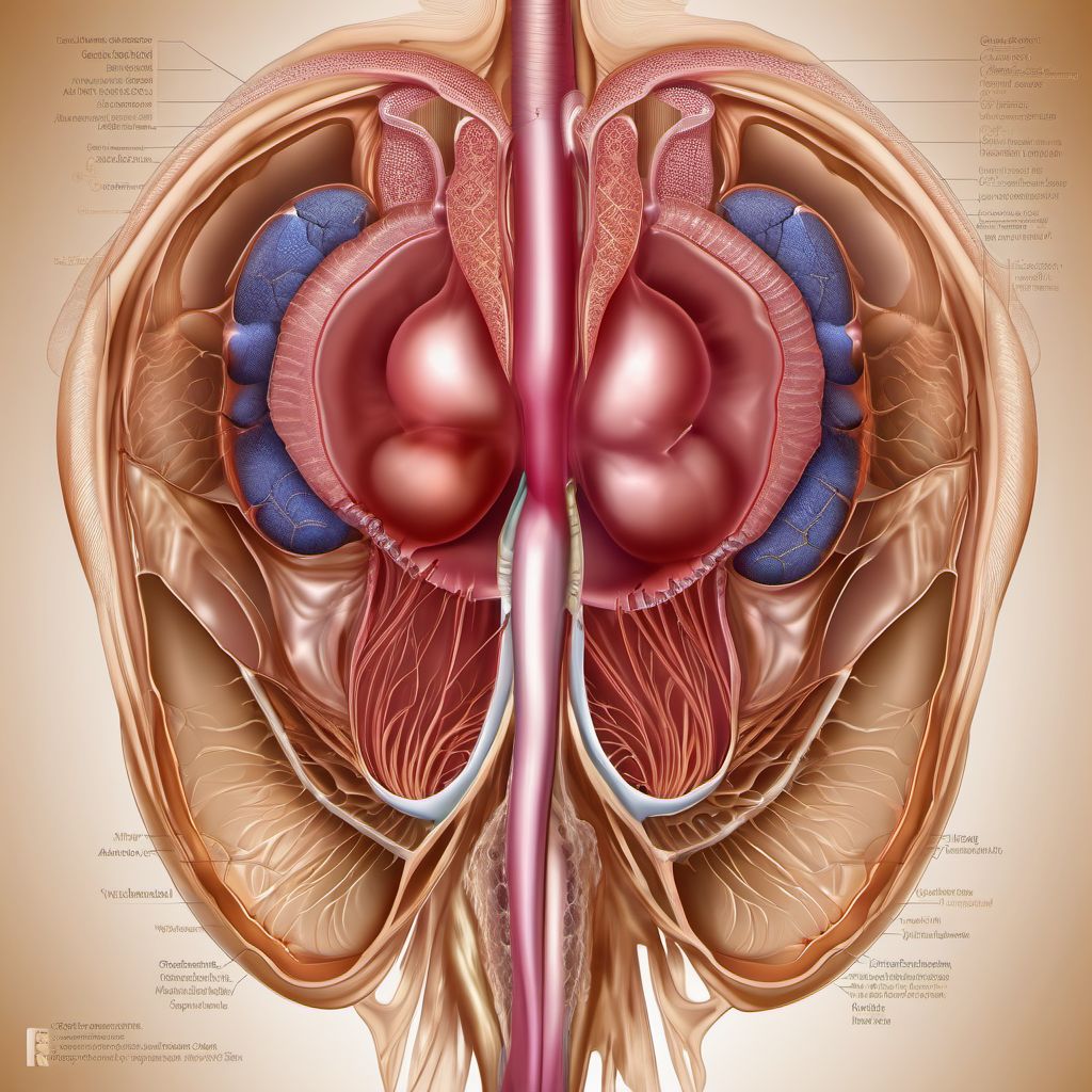 Vulvodynia digital illustration