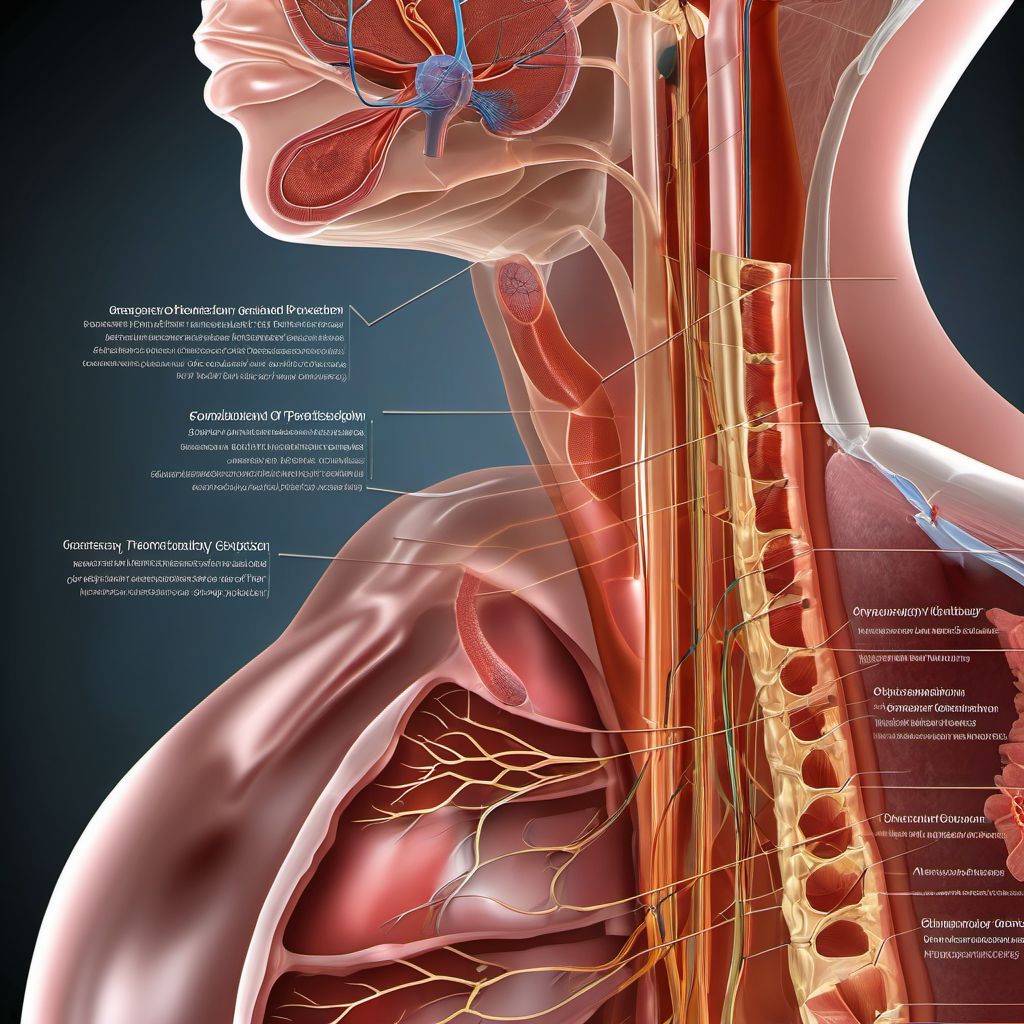 Other intraoperative and postprocedural complications and disorders of genitourinary system digital illustration