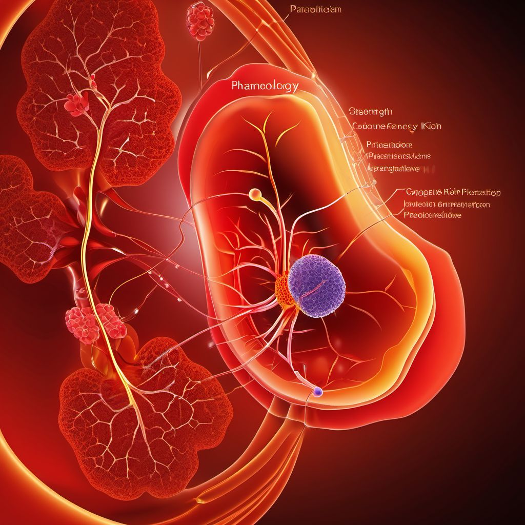 Pre-existing hypertensive chronic kidney disease complicating the puerperium digital illustration