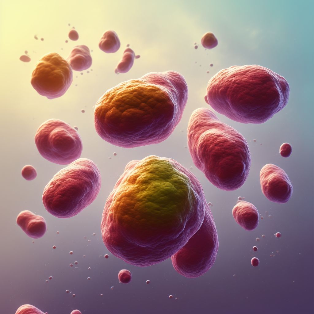 Triplet pregnancy, unspecified number of placenta and unspecified number of amniotic sacs digital illustration