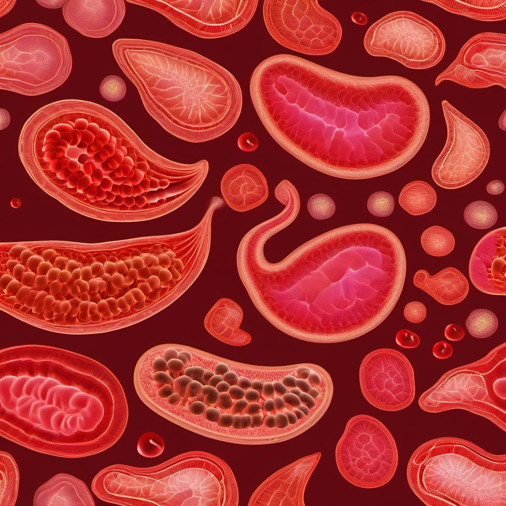 Other specified multiple gestation, unable to determine number of placenta and number of amniotic sacs digital illustration