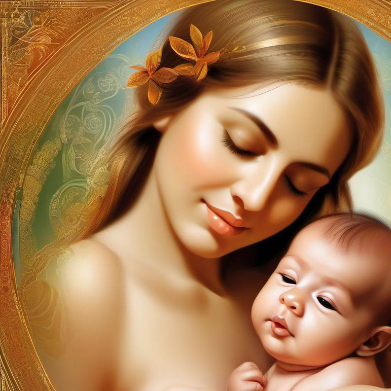 Maternal care for other rhesus isoimmunization, first trimester digital illustration