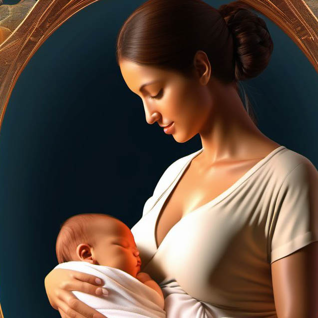 Maternal care for Anti-A sensitization, unspecified trimester digital illustration