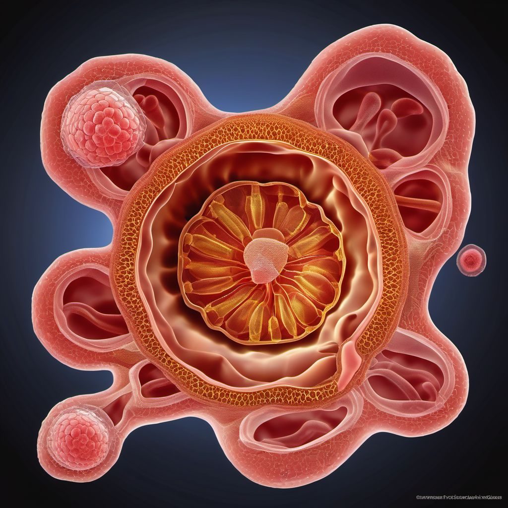 Infection of amniotic sac and membranes, unspecified, unspecified trimester digital illustration