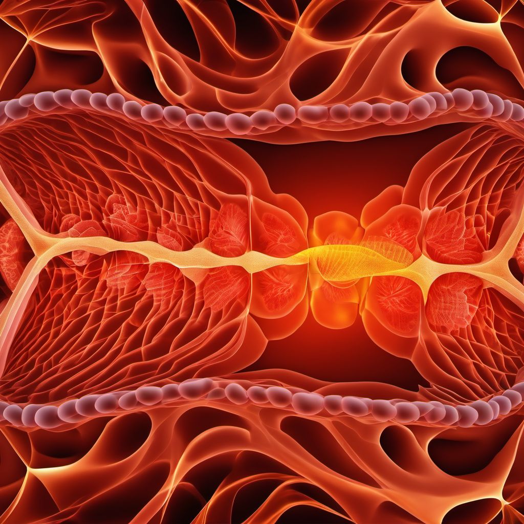 Preterm premature rupture of membranes, unspecified as to length of time between rupture and onset of labor digital illustration