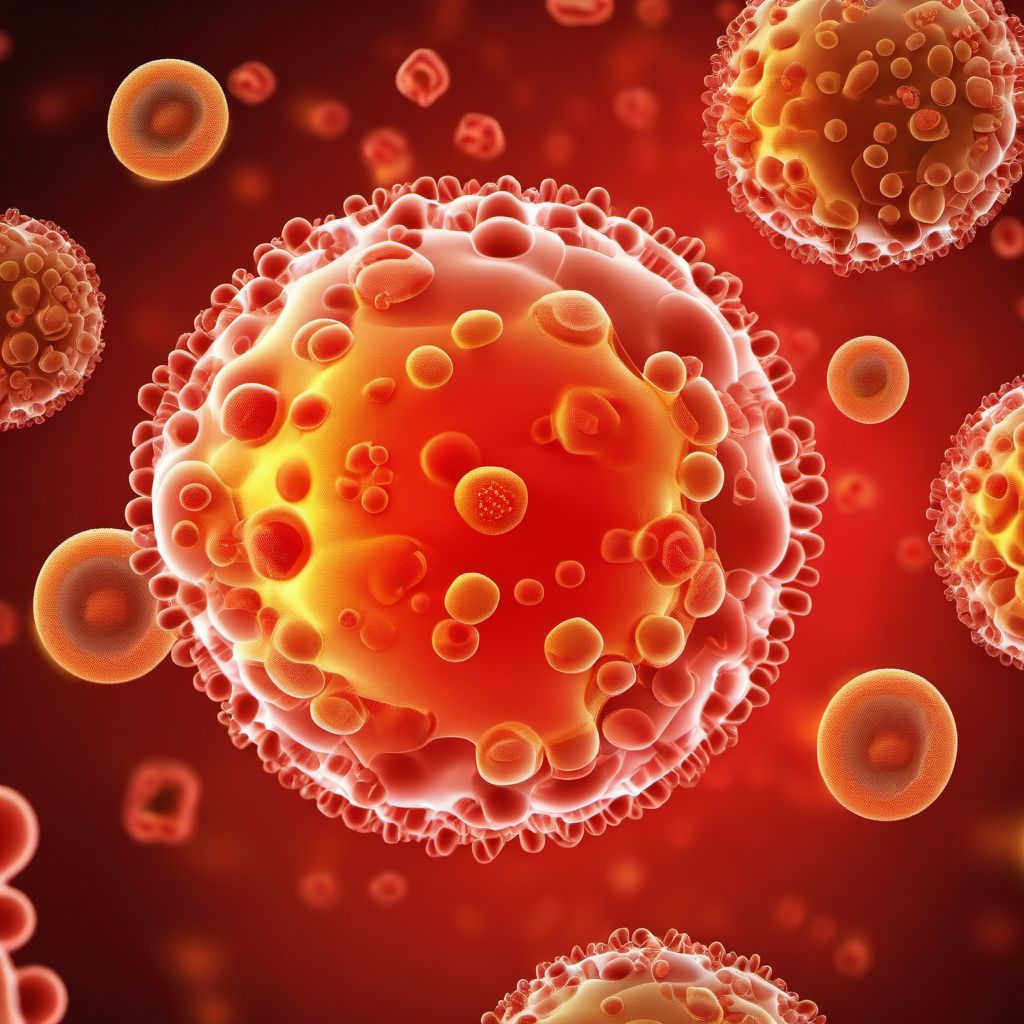 Sepsis of newborn due to Staphylococcus aureus digital illustration